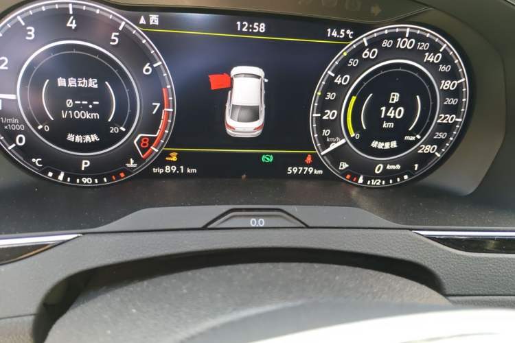 Used Volkswagen FAW-Volkswagen CC 2019 330TSI Glamour Edition China V Standard Odometer Close Up