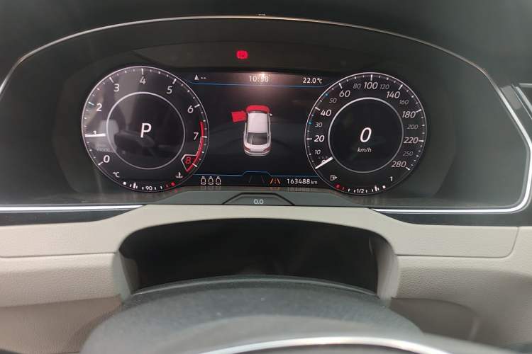 Used Volkswagen FAW-Volkswagen CC 2019 380TSI Yeyan Edition China V Standard Odometer Close Up