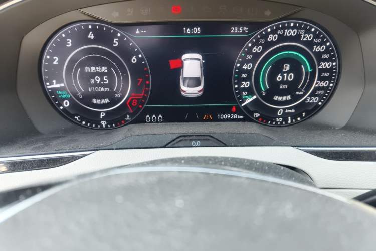 Used Volkswagen FAW-Volkswagen CC 2019 380TSI Yeyan Edition China V Standard Odometer Close Up