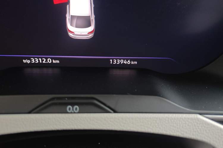 Used Volkswagen FAW-Volkswagen CC 2019 380TSI Yeyan Edition China V Standard Odometer Close Up