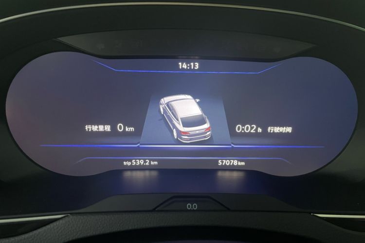 Used Volkswagen FAW-Volkswagen CC 2019 380TSI Yeyan Edition China V Standard Odometer Close Up