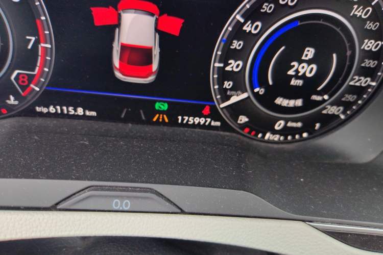 Used Volkswagen FAW-Volkswagen CC 2019 380TSI Yeyan Edition China V Standard Odometer Close Up