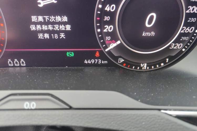 Used Volkswagen FAW-Volkswagen CC 2019 330TSI Glamour Edition China VI Odometer Close Up