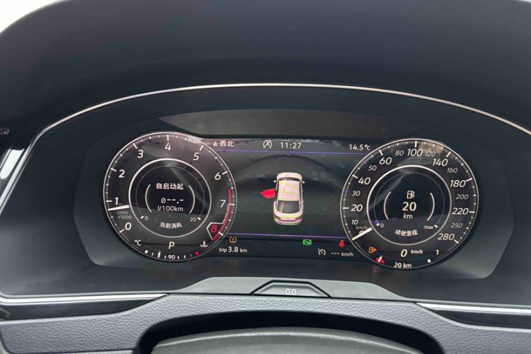 Used Volkswagen FAW-Volkswagen CC 2019 330TSI Glamour Edition China V Standard Odometer Close Up