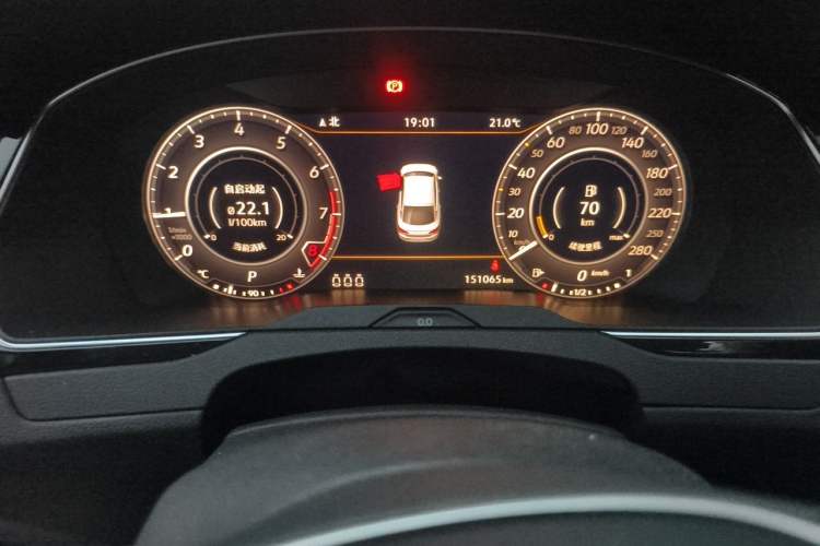 Used Volkswagen FAW-Volkswagen CC 2019 380TSI Glamour Edition China V Standard Odometer Close Up