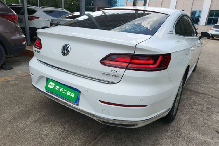 Used Volkswagen FAW-Volkswagen CC 2019 330TSI Huayan Edition China V Standard Rear Right 45 Deg