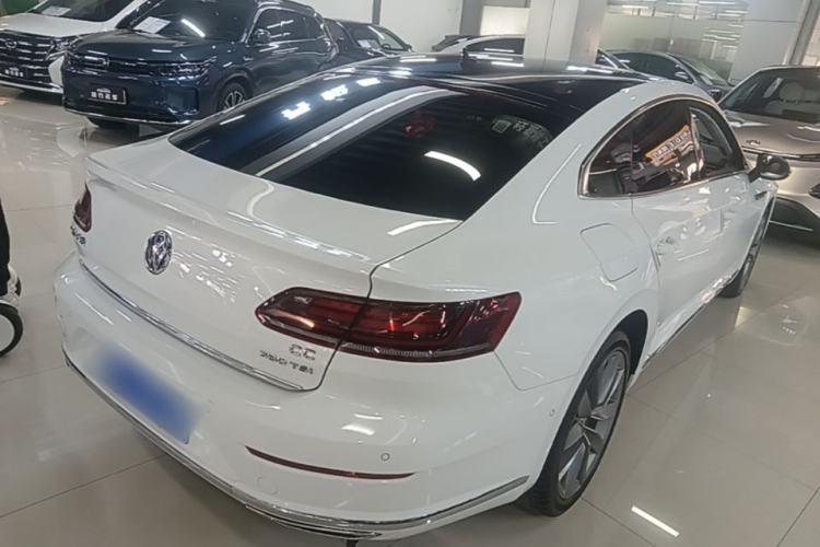 Used Volkswagen FAW-Volkswagen CC 2019 380TSI Yeyan Edition China V Standard Rear Right 45 Deg