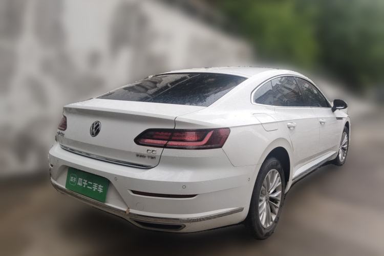 Used Volkswagen FAW-Volkswagen CC 2019 330TSI Glamour Edition China V Standard Rear Right 45 Deg