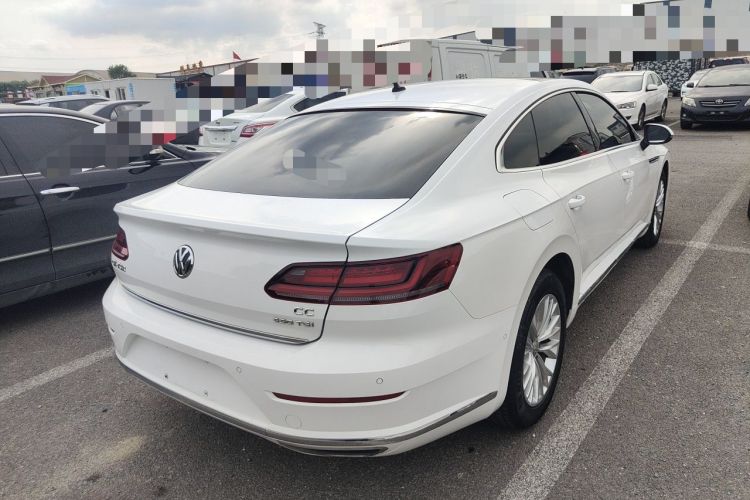 Used Volkswagen FAW-Volkswagen CC 2019 330TSI Glamour Edition China VI Rear Right 45 Deg