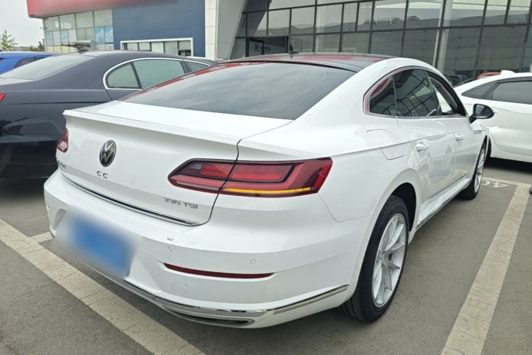Used Volkswagen FAW-Volkswagen CC 2019 330TSI Huayan Edition China VI Rear Right 45 Deg