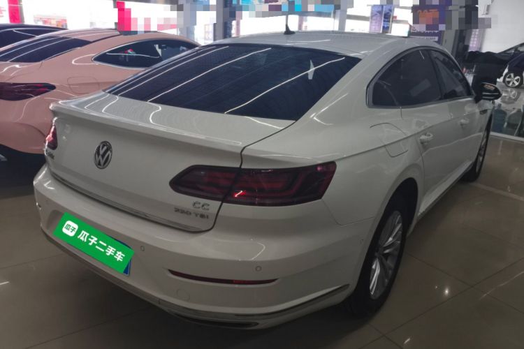 Used Volkswagen FAW-Volkswagen CC 2019 330TSI Glamour Edition China V Standard Rear Right 45 Deg