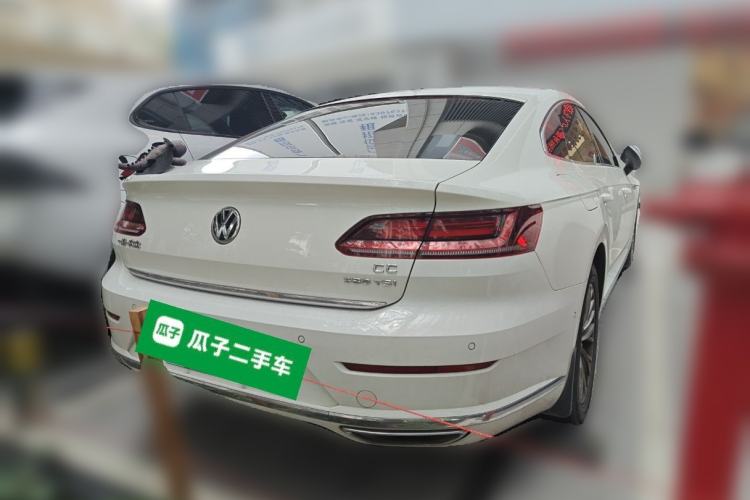 Used Volkswagen FAW-Volkswagen CC 2019 380TSI Glamour Edition China VI Standard Rear Right 45 Deg