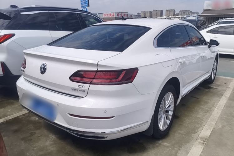 Used Volkswagen FAW-Volkswagen CC 2019 330TSI Huayan Edition China VI Rear Right 45 Deg