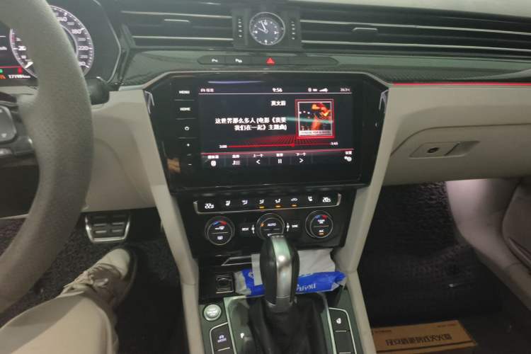 Used Volkswagen FAW-Volkswagen CC 2019 380TSI Yeyan Edition China VI Standard Audio And AC Panel
