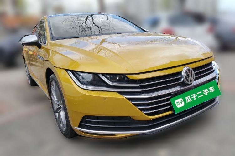 Used Volkswagen FAW-Volkswagen CC 2019 380TSI Yeyan Edition China V Standard Front Right 45 Deg