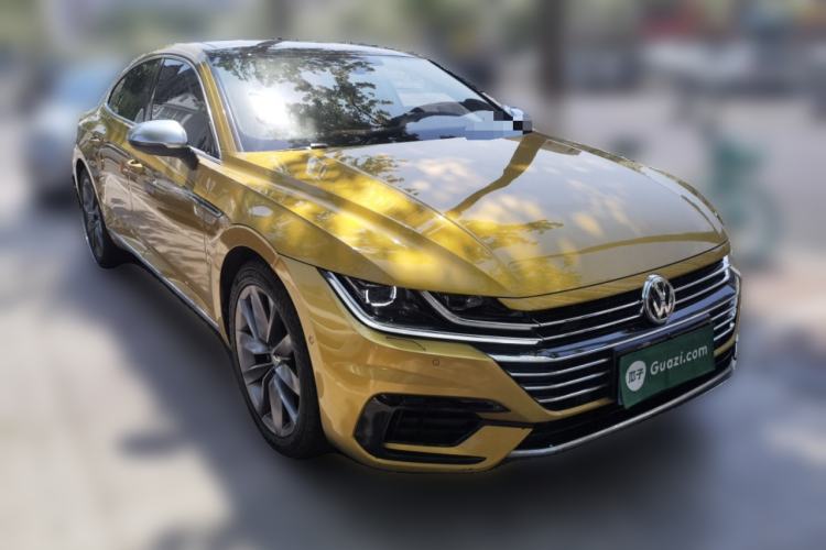 Used Volkswagen FAW-Volkswagen CC 2019 380TSI Yeyan Edition China V Standard Front Right 45 Deg