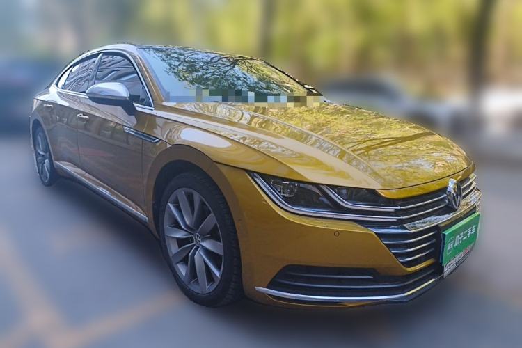Used Volkswagen FAW-Volkswagen CC 2019 380TSI Yeyan Edition China V Standard Front Right 45 Deg