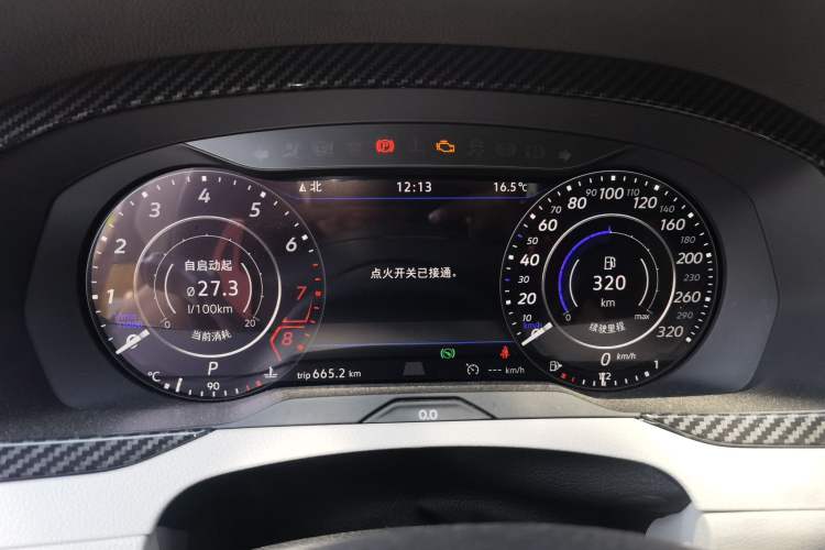 Used Volkswagen FAW-Volkswagen CC 2019 380TSI Yeyan Edition China V Standard Instrument Cluster