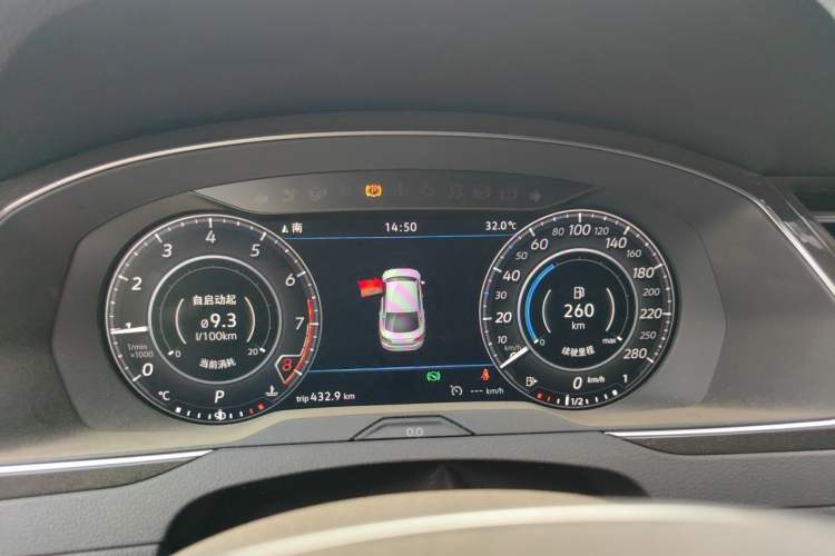 Used Volkswagen FAW-Volkswagen CC 2019 330TSI Glamour Edition China VI Instrument Cluster