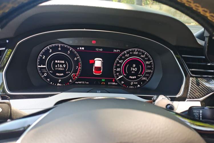 Used Volkswagen FAW-Volkswagen CC 2019 380TSI Yeyan Edition China V Standard Instrument Cluster