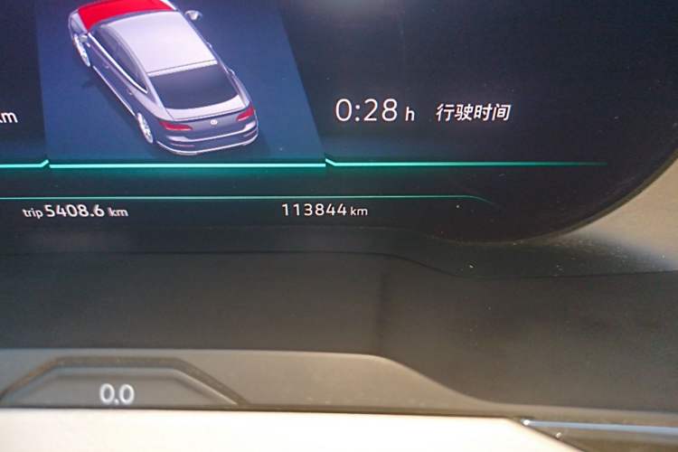 Used Volkswagen FAW-Volkswagen CC 2019 380TSI Yeyan Edition China V Standard Odometer Close Up