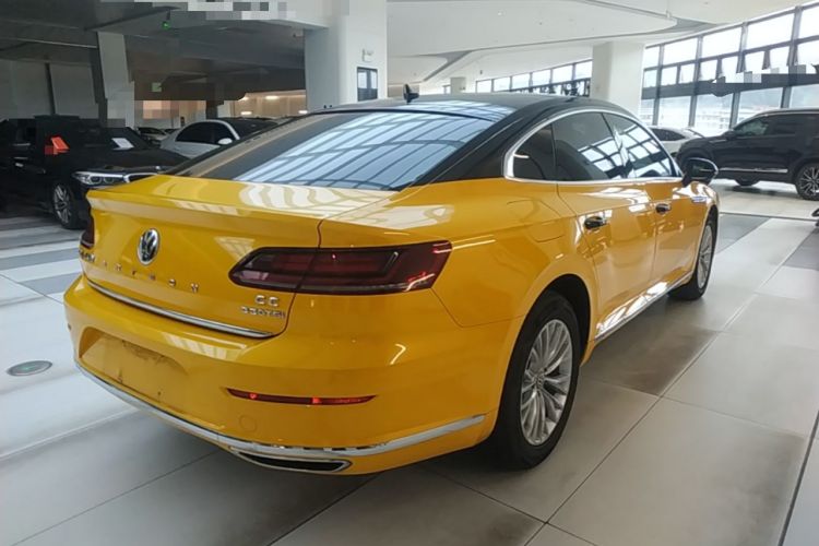 Used Volkswagen FAW-Volkswagen CC 2019 330TSI Glamour Edition China V Standard Rear Right 45 Deg