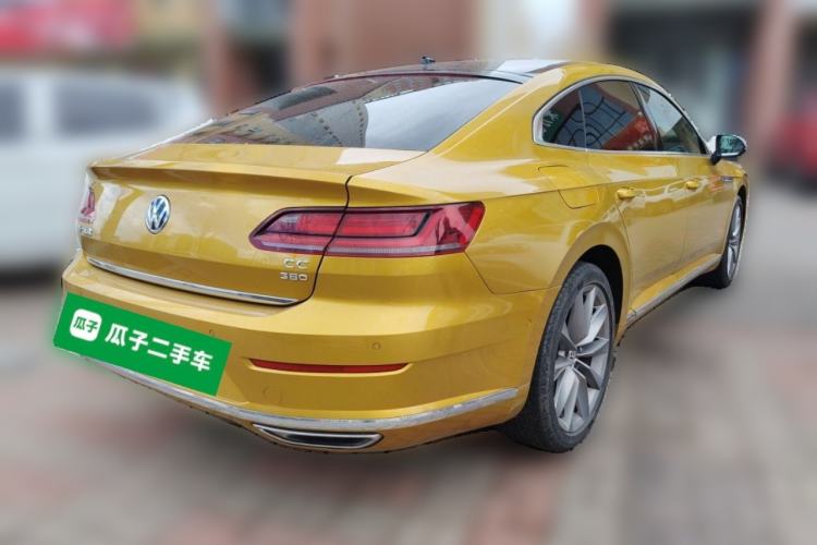 Used Volkswagen FAW-Volkswagen CC 2019 380TSI Yeyan Edition China V Standard Rear Right 45 Deg