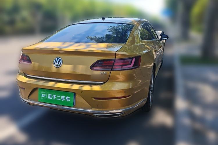 Used Volkswagen FAW-Volkswagen CC 2019 380TSI Yeyan Edition China V Standard Rear Right 45 Deg