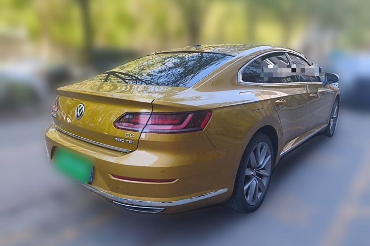 Used Volkswagen FAW-Volkswagen CC 2019 380TSI Yeyan Edition China V Standard Rear Right 45 Deg