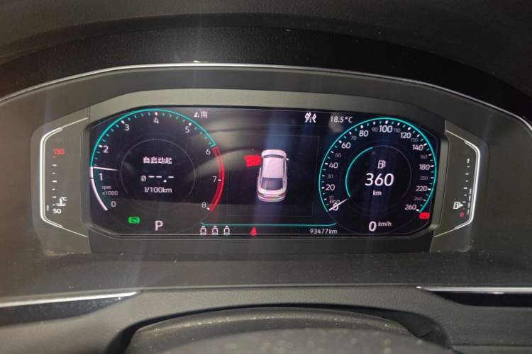 Used Volkswagen FAW-Volkswagen CC 2020 330TSI Glamour Edition China VI Standard Instrument Cluster