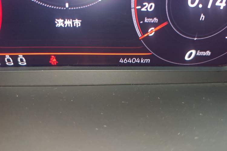 Used Volkswagen FAW-Volkswagen CC 2020 330TSI Glamour Edition China VI Standard Odometer Close Up