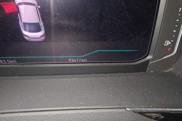 Used Volkswagen FAW-Volkswagen CC 2020 330TSI Glamour Edition China VI Standard Odometer Close Up