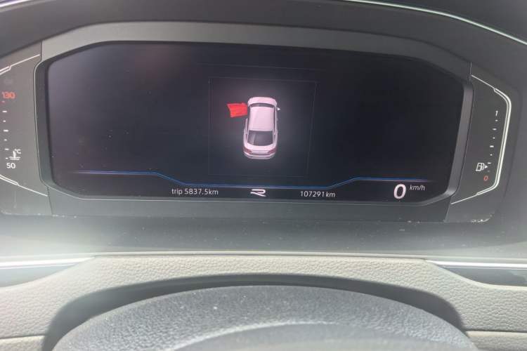 Used Volkswagen FAW-Volkswagen CC 2020 330TSI Glamour Edition China VI Standard Odometer Close Up