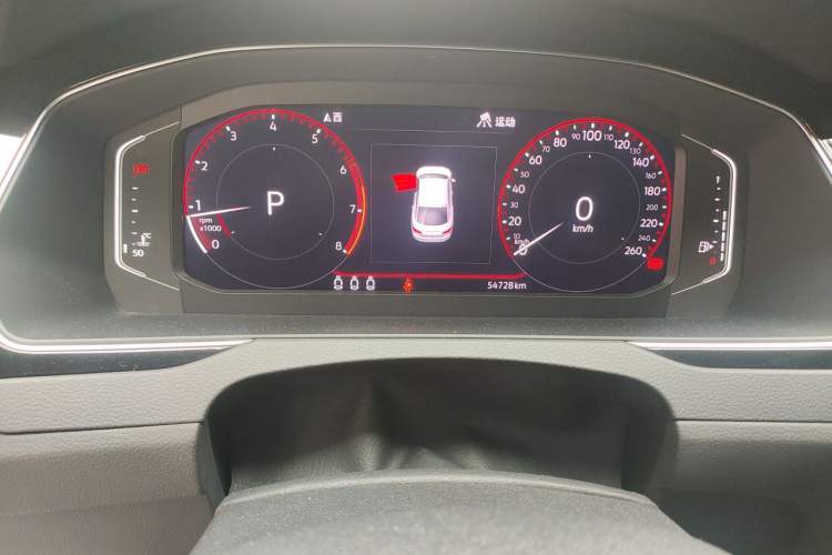 Used Volkswagen FAW-Volkswagen CC 2020 330TSI Glamour Edition China VI Standard Odometer Close Up