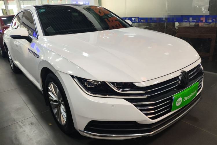 Used Volkswagen FAW-Volkswagen CC 2020 330TSI Glamour Edition China VI Standard Front Right 45 Deg