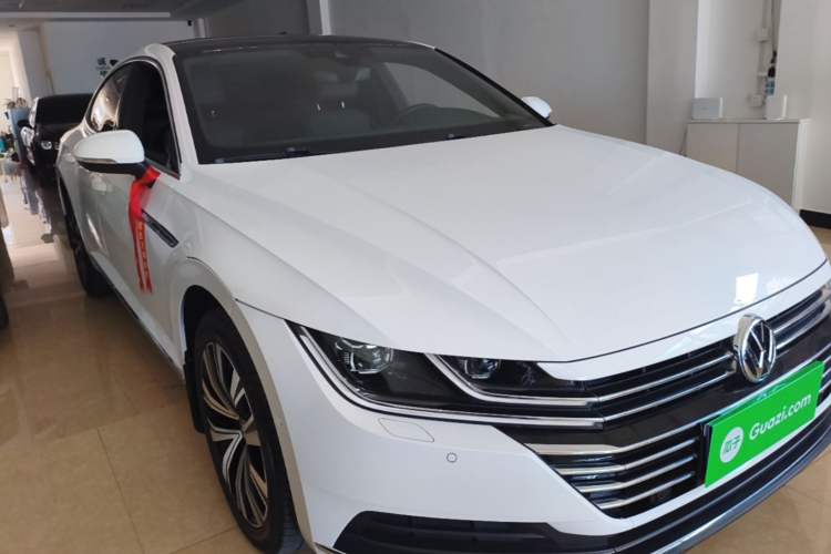 Used Volkswagen FAW-Volkswagen CC 2020 330TSI Glamour Edition China VI Standard Front Right 45 Deg