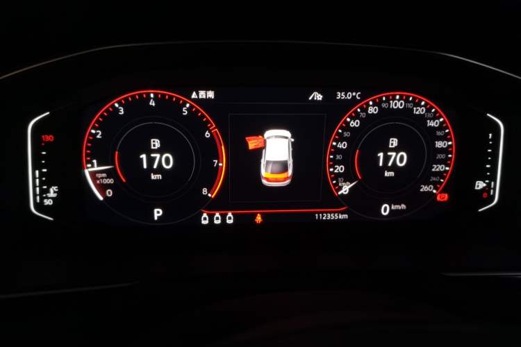 Used Volkswagen FAW-Volkswagen CC 2020 330TSI Glamour Edition China VI Standard Instrument Cluster
