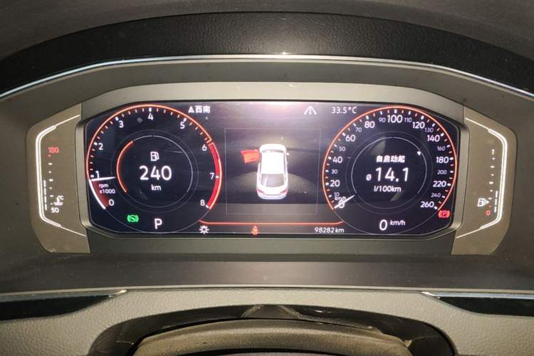 Used Volkswagen FAW-Volkswagen CC 2020 330TSI Glamour Edition China VI Standard Instrument Cluster