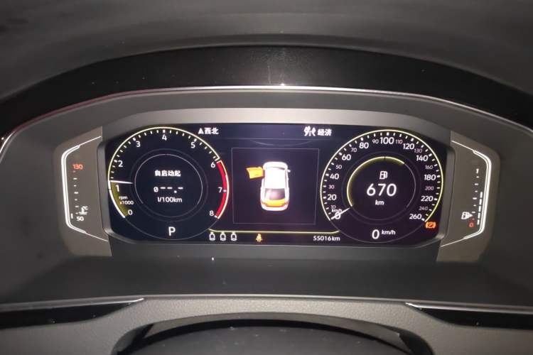 Used Volkswagen FAW-Volkswagen CC 2020 330TSI Glamour Edition China VI Standard Instrument Cluster
