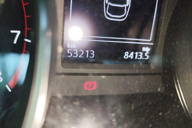 Used Volkswagen FAW-Volkswagen CC 2020 330TSI Huayan Edition China VI Standard Odometer Close Up