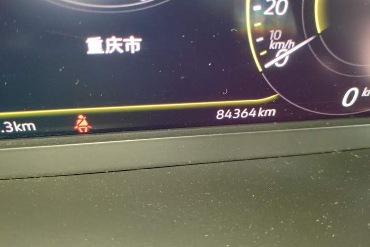 Used Volkswagen FAW-Volkswagen CC 2020 330TSI Glamour Edition China VI Standard Odometer Close Up