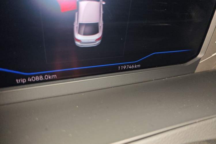 Used Volkswagen FAW-Volkswagen CC 2020 330TSI Glamour Edition China VI Standard Odometer Close Up