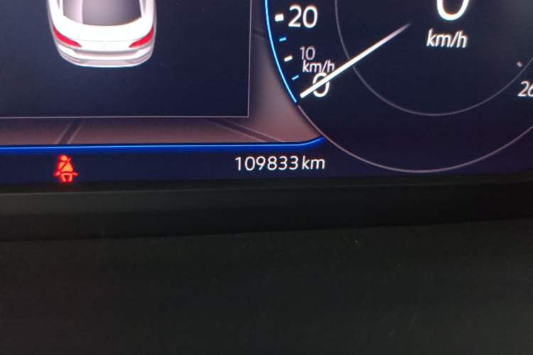 Used Volkswagen FAW-Volkswagen CC 2020 330TSI Glamour Edition China VI Standard Odometer Close Up