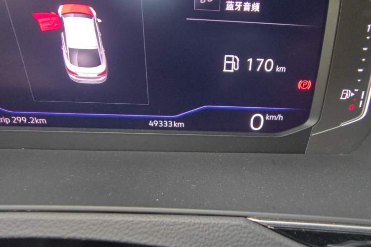 Used Volkswagen FAW-Volkswagen CC 2020 330TSI Glamour Edition China VI Standard Odometer Close Up
