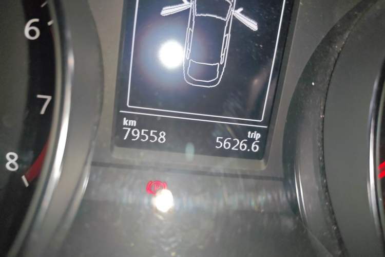 Used Volkswagen FAW-Volkswagen CC 2020 330TSI Huayan Edition China VI Standard Odometer Close Up