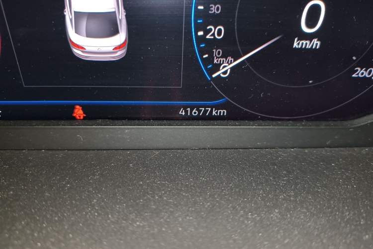 Used Volkswagen FAW-Volkswagen CC 2020 330TSI Glamour Edition China VI Standard Odometer Close Up