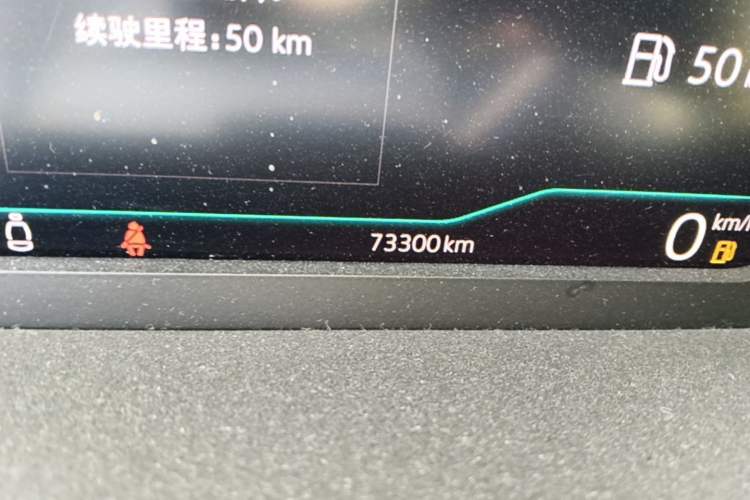 Used Volkswagen FAW-Volkswagen CC 2020 330TSI Glamour Edition China VI Standard Odometer Close Up