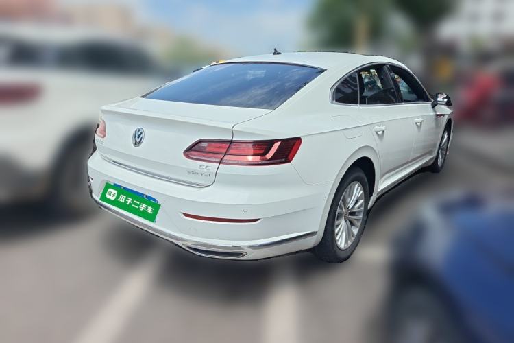 Used Volkswagen FAW-Volkswagen CC 2020 330TSI Glamour Edition China VI Standard Rear Right 45 Deg