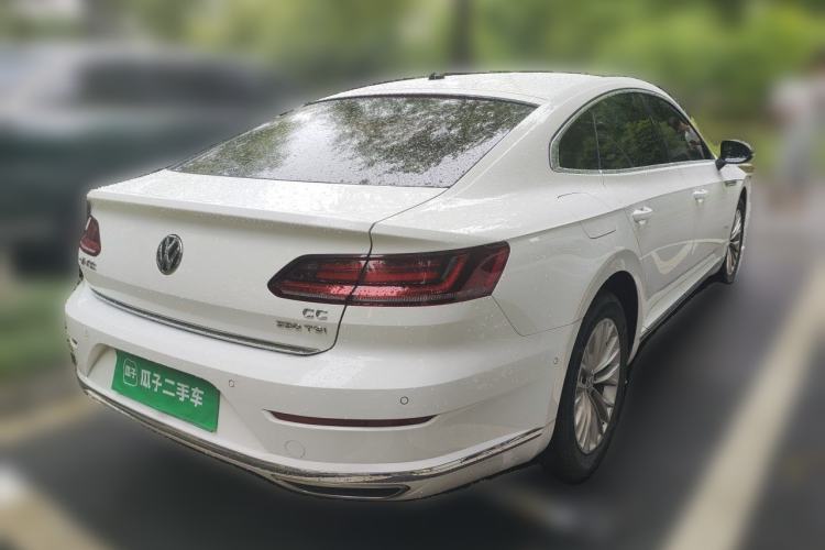 Used Volkswagen FAW-Volkswagen CC 2020 330TSI Glamour Edition China VI Standard Rear Right 45 Deg