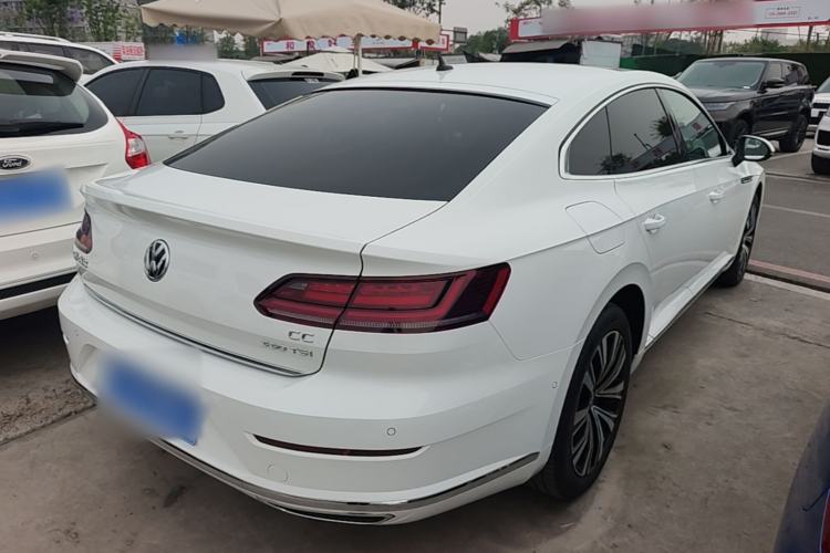 Used Volkswagen FAW-Volkswagen CC 2020 330TSI Glamour Edition China VI Standard Rear Right 45 Deg